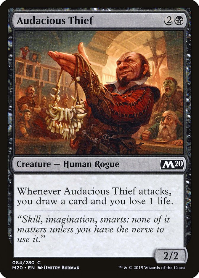 Audacious Thief [Core Set 2020] | Gear Gaming Bentonville