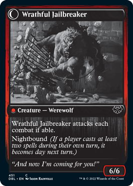 Weary Prisoner // Wrathful Jailbreaker [Innistrad: Double Feature] | Gear Gaming Bentonville