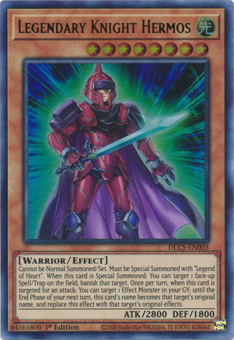 Legendary Knight Hermos [DLCS-EN003] Ultra Rare | Gear Gaming Bentonville