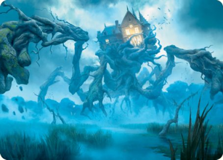 Creeping Inn Art Card [Innistrad: Midnight Hunt Art Series] | Gear Gaming Bentonville