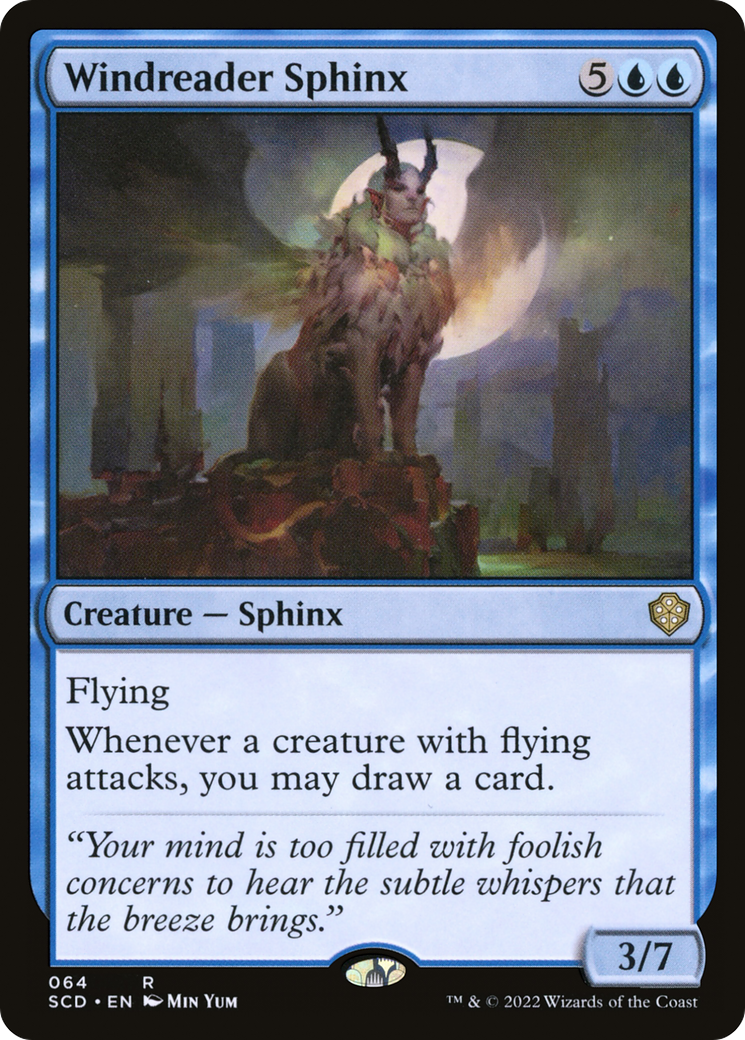 Windreader Sphinx [Starter Commander Decks] | Gear Gaming Bentonville