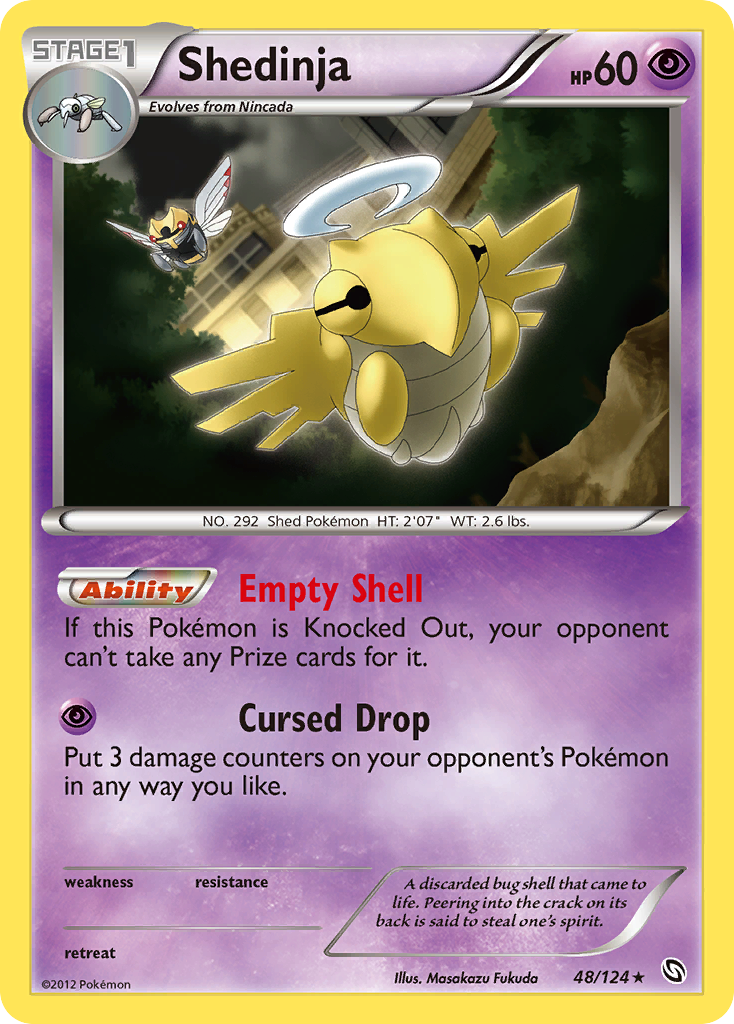 Shedinja (48/124) [Black & White: Dragons Exalted] | Gear Gaming Bentonville