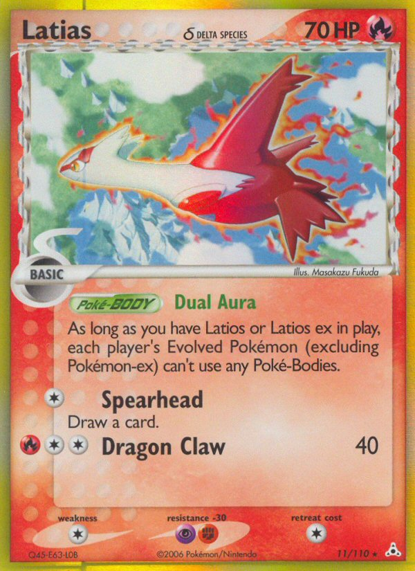 Latias (11/110) (Delta Species) [EX: Holon Phantoms] | Gear Gaming Bentonville