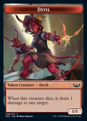 Devil // Rogue Double-sided Token [Streets of New Capenna Tokens] | Gear Gaming Bentonville