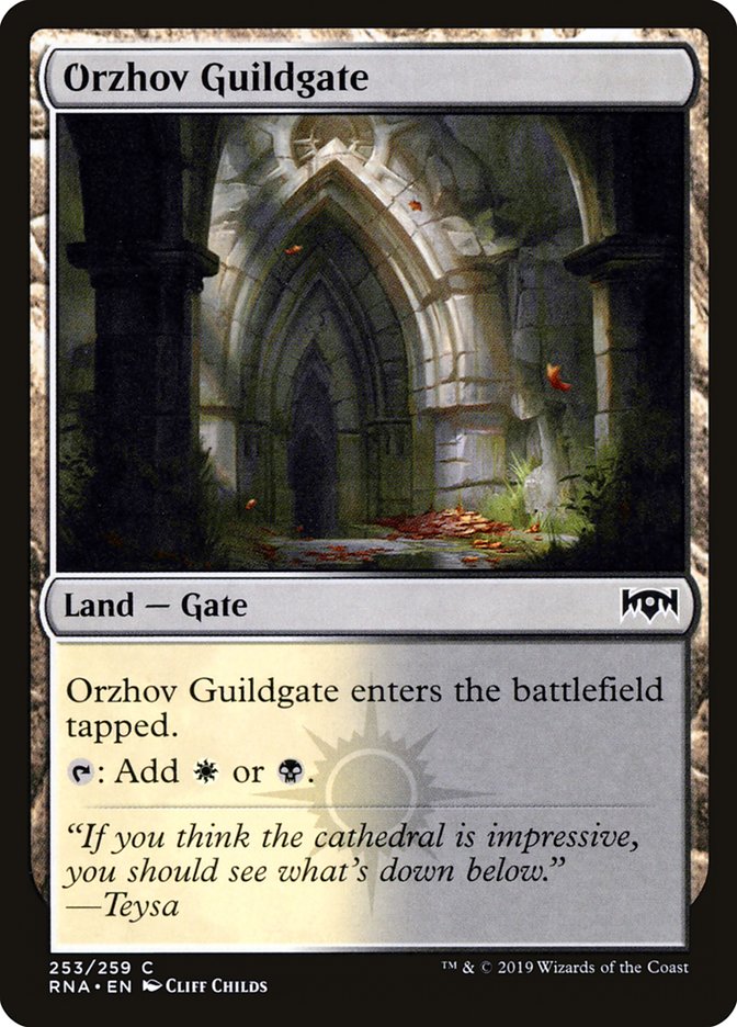 Orzhov Guildgate (253/259) [Ravnica Allegiance] | Gear Gaming Bentonville