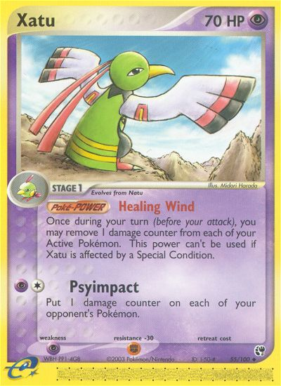 Xatu (55/100) [EX: Sandstorm] | Gear Gaming Bentonville