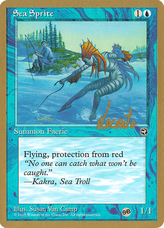 Sea Sprite (Michael Loconto) (SB) [Pro Tour Collector Set] | Gear Gaming Bentonville