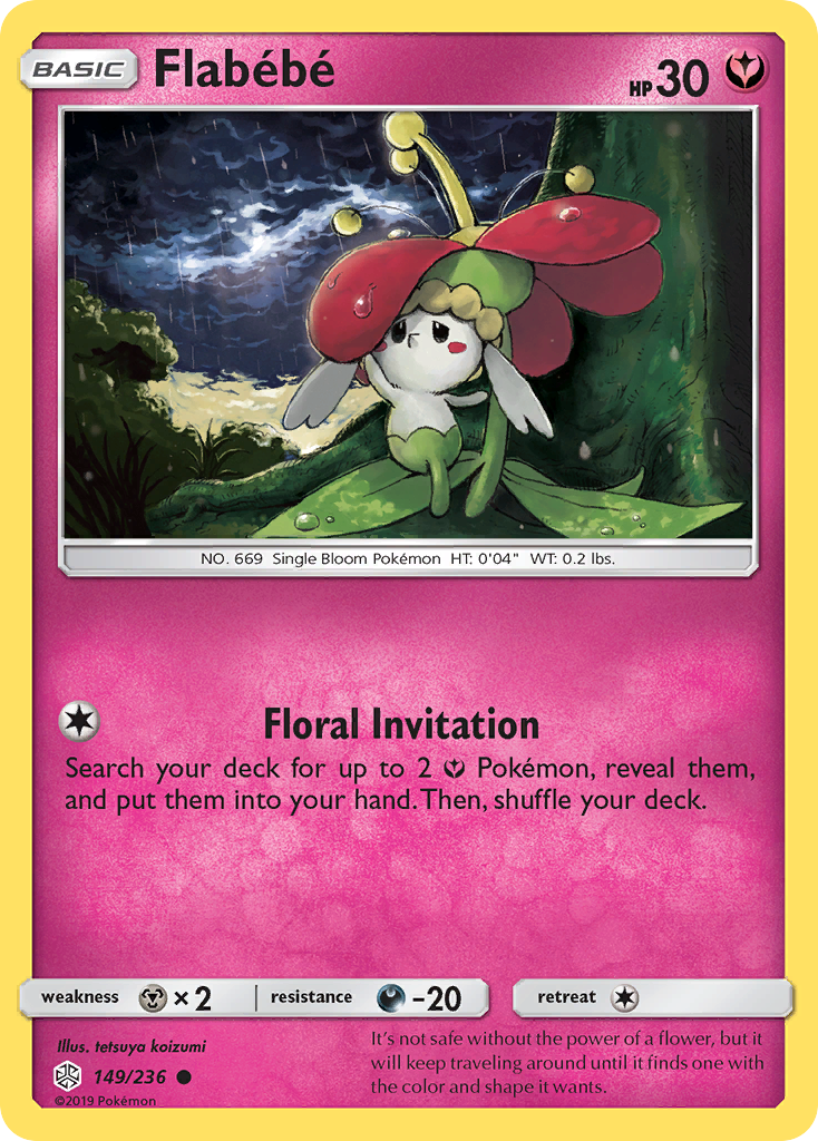 Flabebe (149/236) [Sun & Moon: Cosmic Eclipse] | Gear Gaming Bentonville