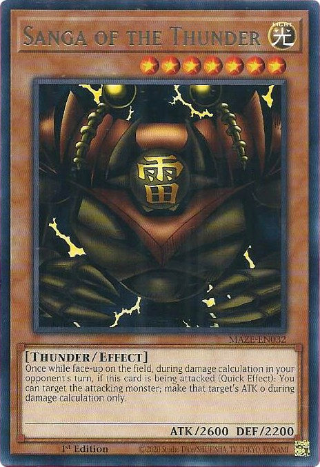 Sanga of the Thunder [MAZE-EN032] Rare | Gear Gaming Bentonville