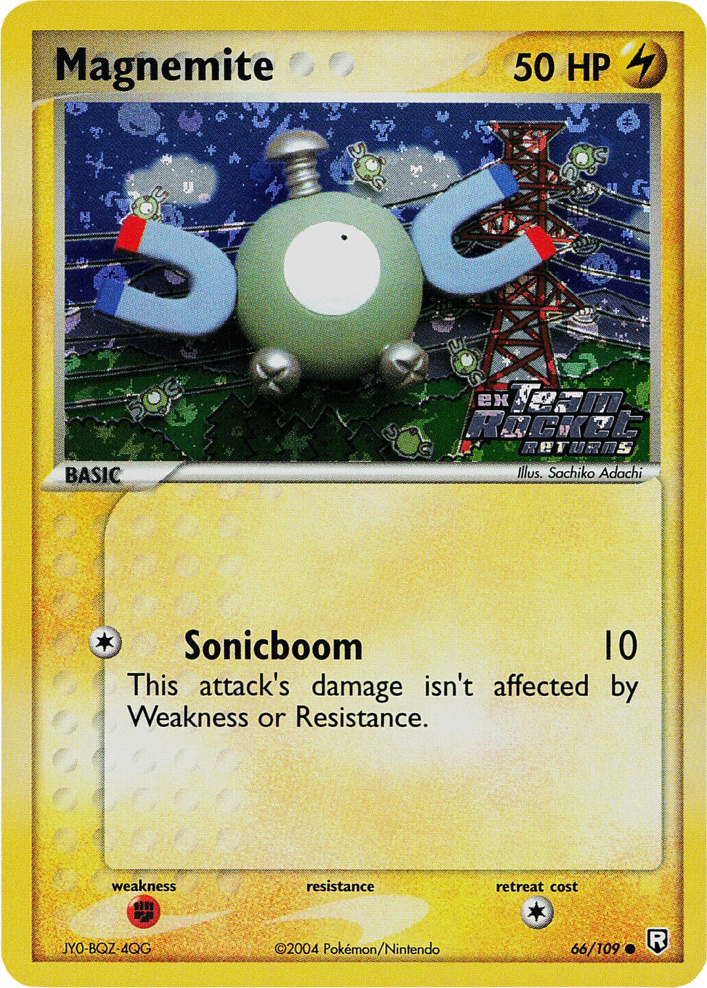 Magnemite (66/109) (Stamped) [EX: Team Rocket Returns] | Gear Gaming Bentonville