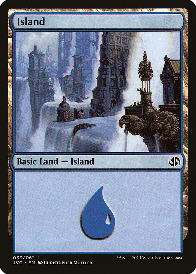 Island (33) [Duel Decks Anthology] | Gear Gaming Bentonville