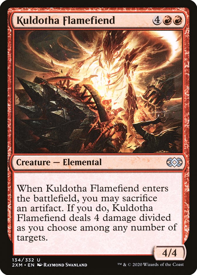 Kuldotha Flamefiend [Double Masters] | Gear Gaming Bentonville