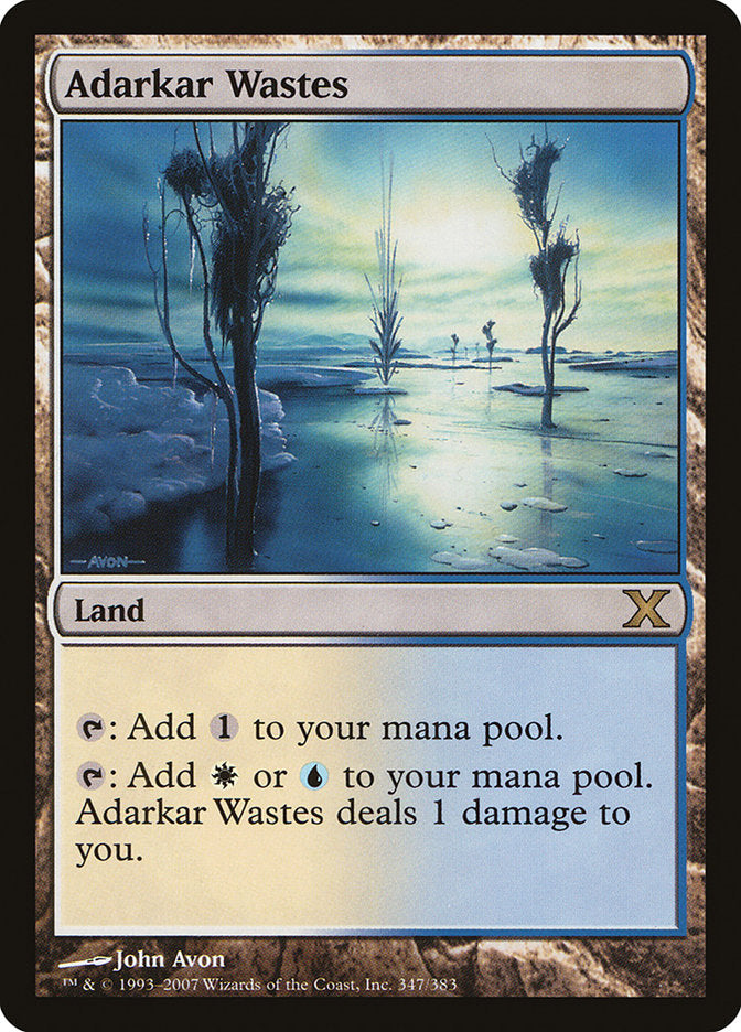 Adarkar Wastes [Tenth Edition] | Gear Gaming Bentonville