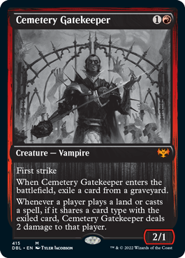 Cemetery Gatekeeper [Innistrad: Double Feature] | Gear Gaming Bentonville