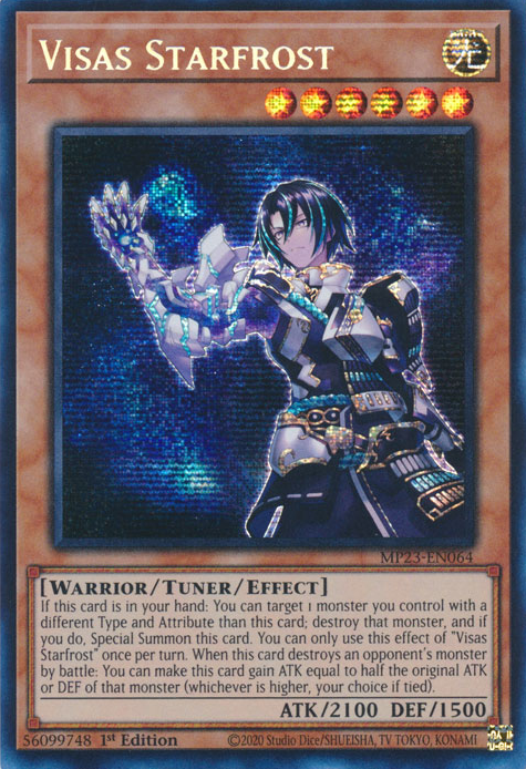 Visas Starfrost [MP23-EN064] Prismatic Secret Rare | Gear Gaming Bentonville