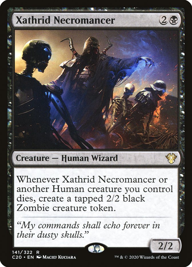 Xathrid Necromancer [Commander 2020] | Gear Gaming Bentonville