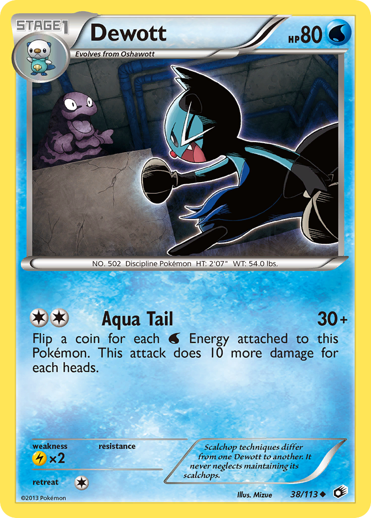 Dewott (38/113) [Black & White: Legendary Treasures] | Gear Gaming Bentonville