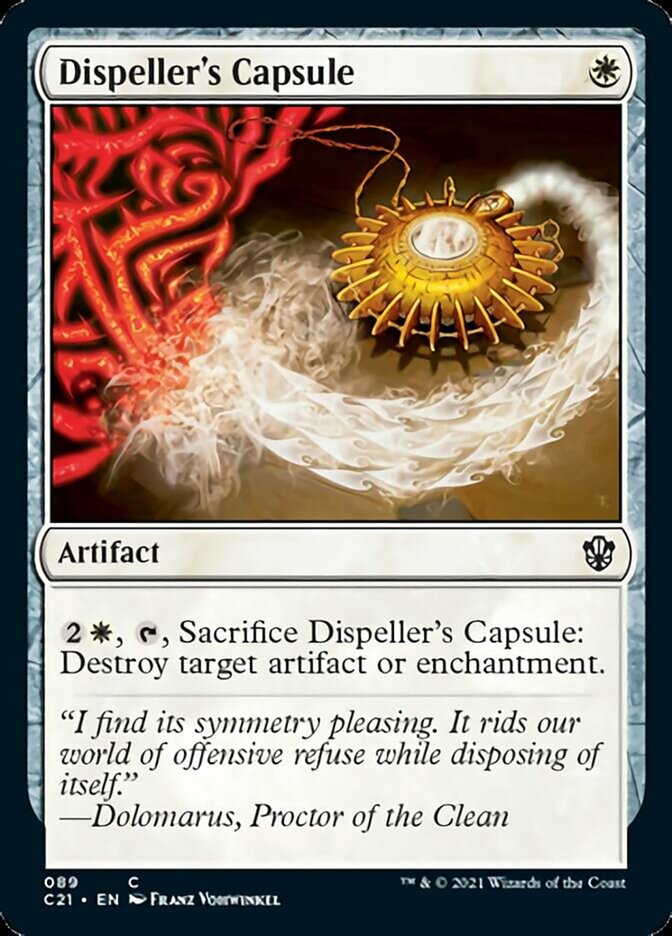 Dispeller's Capsule [Commander 2021] | Gear Gaming Bentonville