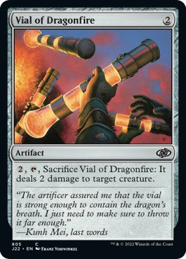 Vial of Dragonfire [Jumpstart 2022] | Gear Gaming Bentonville