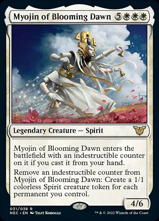 Myojin of Blooming Dawn [Kamigawa: Neon Dynasty Commander] | Gear Gaming Bentonville