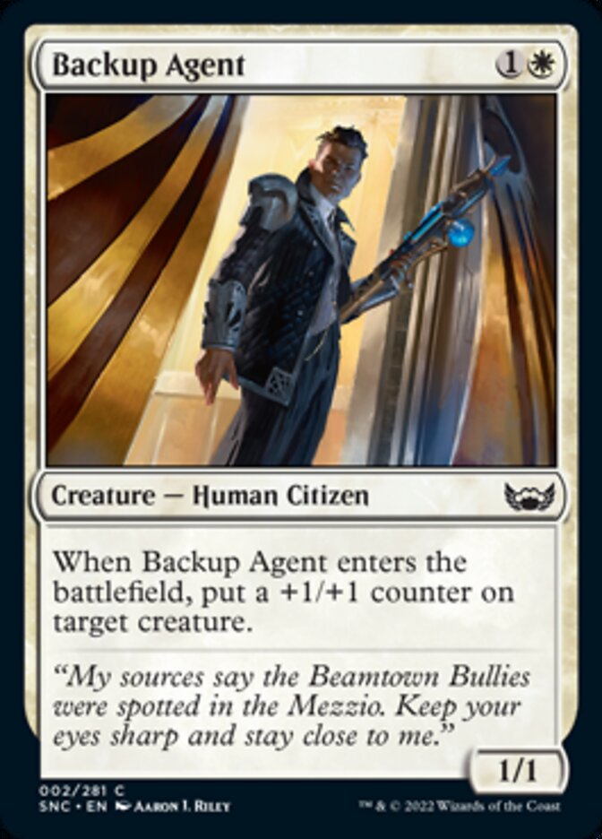 Backup Agent [Streets of New Capenna] | Gear Gaming Bentonville