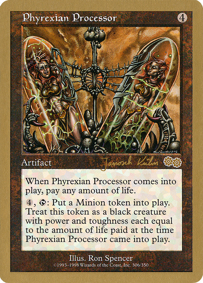 Phyrexian Processor (Janosch Kuhn) [World Championship Decks 2000] | Gear Gaming Bentonville