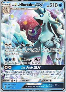 Alolan Ninetales GX (22/145) (Ice Path FTW - Zachary Bokhari) [World Championships 2017] | Gear Gaming Bentonville