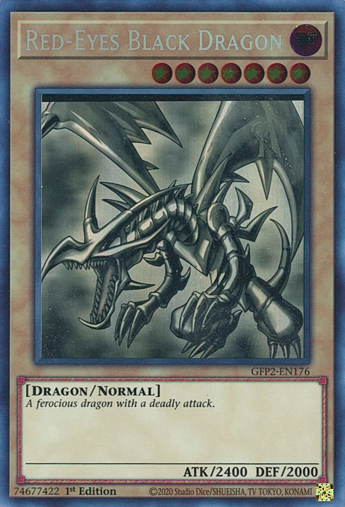 Red-Eyes Black Dragon [GFP2-EN176] Ghost Rare | Gear Gaming Bentonville