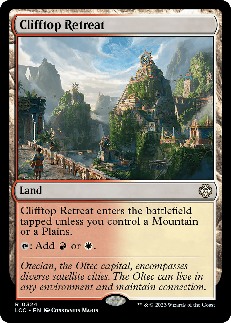 Clifftop Retreat [The Lost Caverns of Ixalan Commander] | Gear Gaming Bentonville