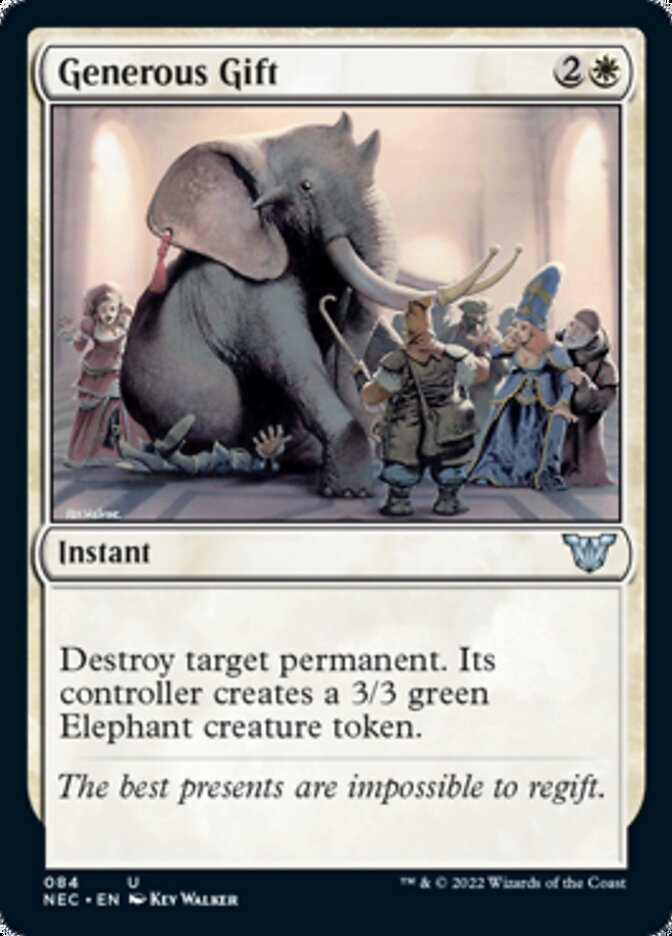 Generous Gift [Kamigawa: Neon Dynasty Commander] | Gear Gaming Bentonville