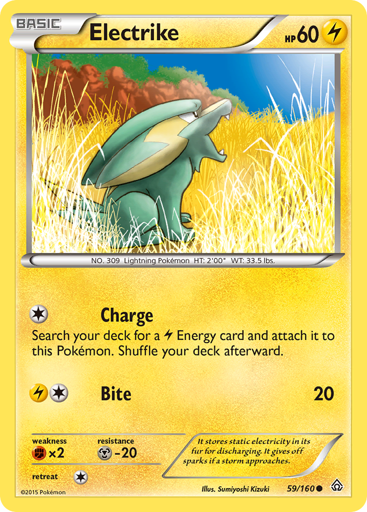 Electrike (59/160) [XY: Primal Clash] | Gear Gaming Bentonville