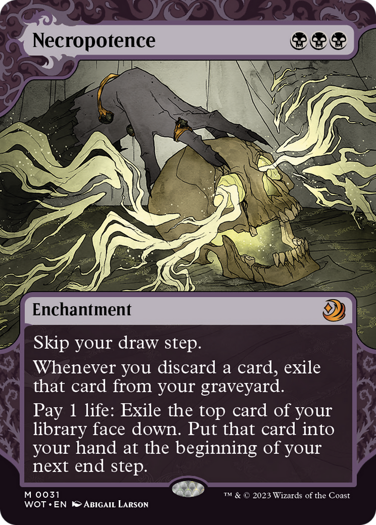 Necropotence [Wilds of Eldraine: Enchanting Tales] | Gear Gaming Bentonville