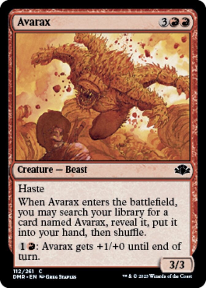 Avarax [Dominaria Remastered] | Gear Gaming Bentonville