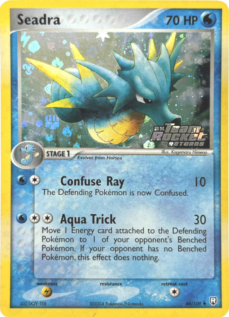 Seadra (48/109) (Stamped) [EX: Team Rocket Returns] | Gear Gaming Bentonville