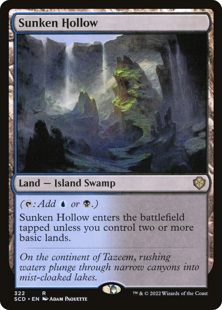 Sunken Hollow [Starter Commander Decks] | Gear Gaming Bentonville