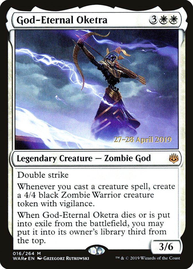 God-Eternal Oketra  [War of the Spark Prerelease Promos] | Gear Gaming Bentonville