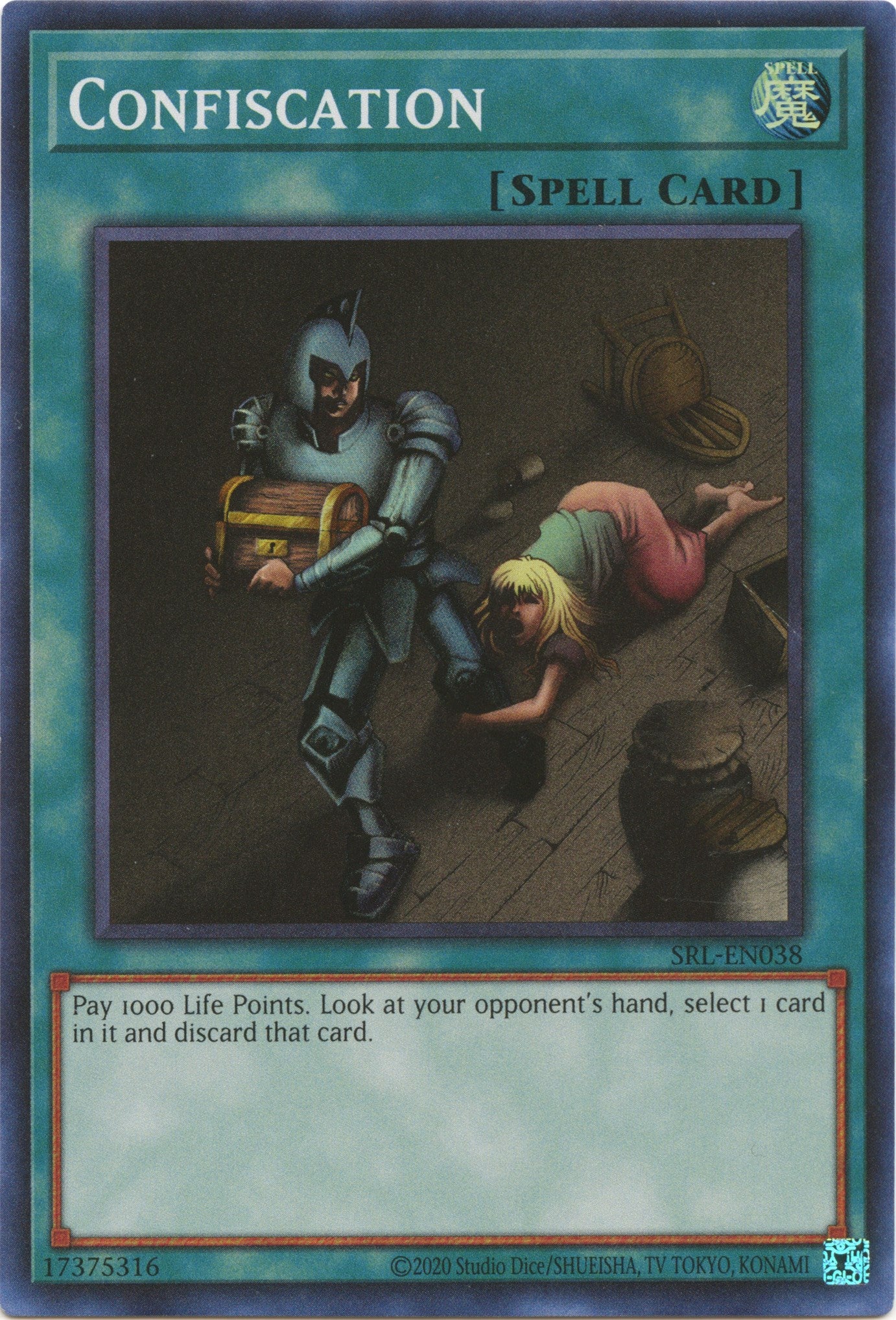 Confiscation (25th Anniversary) [SRL-EN038] Super Rare | Gear Gaming Bentonville