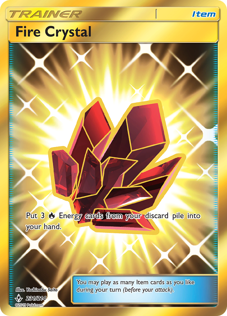 Fire Crystal (231/214) [Sun & Moon: Unbroken Bonds] | Gear Gaming Bentonville