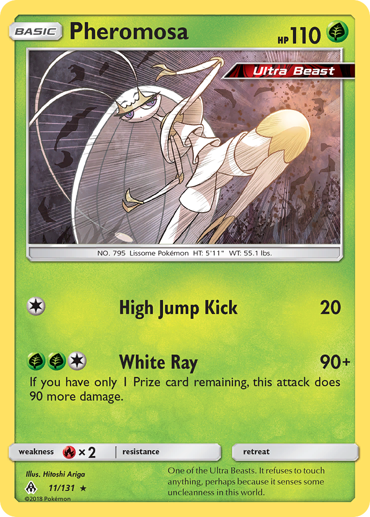 Pheromosa (11/131) [Sun & Moon: Forbidden Light] | Gear Gaming Bentonville