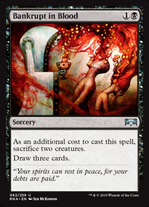 Bankrupt in Blood [Ravnica Allegiance] | Gear Gaming Bentonville