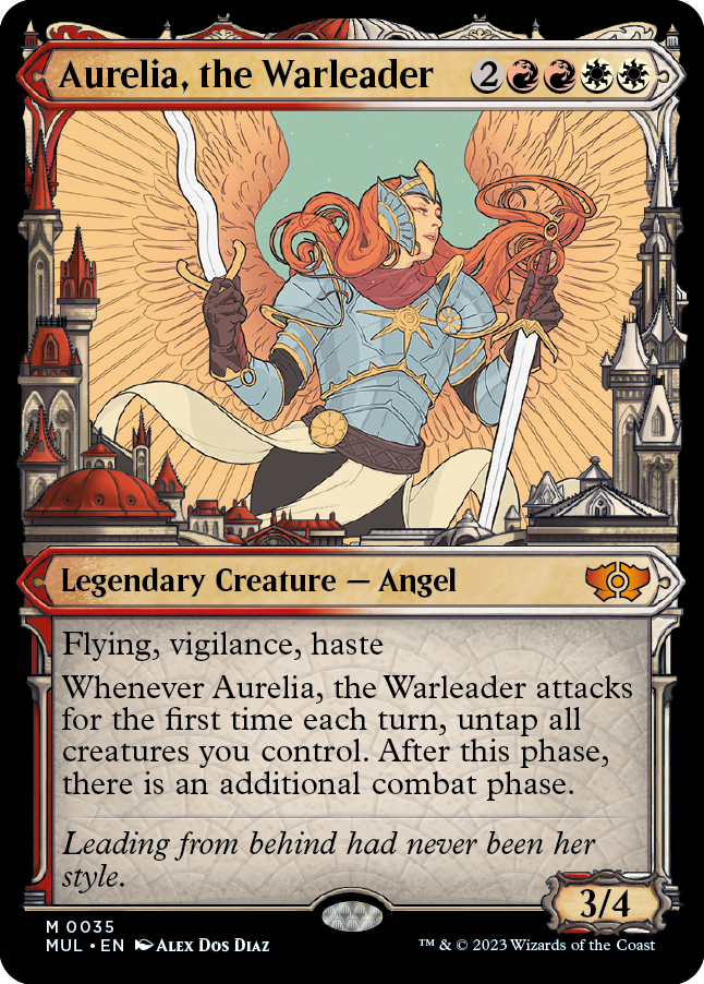 Aurelia, the Warleader [Multiverse Legends] | Gear Gaming Bentonville