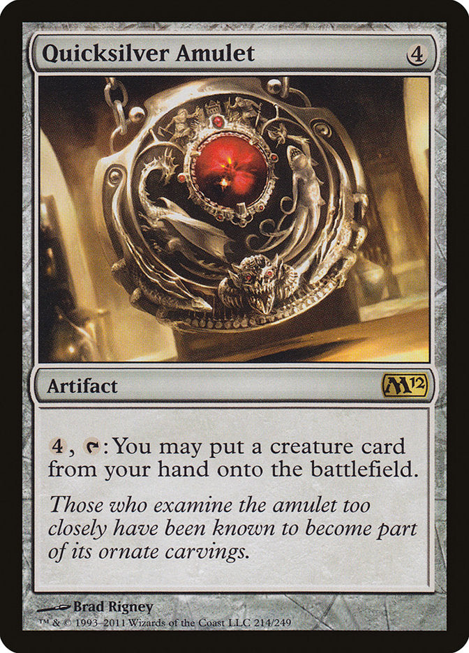 Quicksilver Amulet [Magic 2012] | Gear Gaming Bentonville