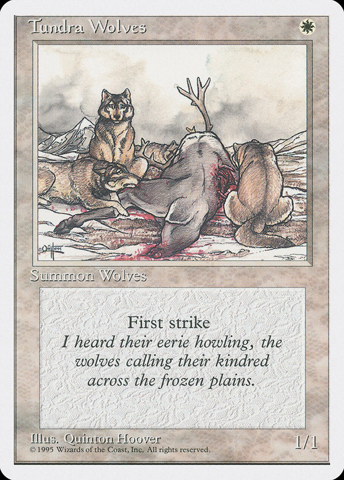 Tundra Wolves [Fourth Edition] | Gear Gaming Bentonville