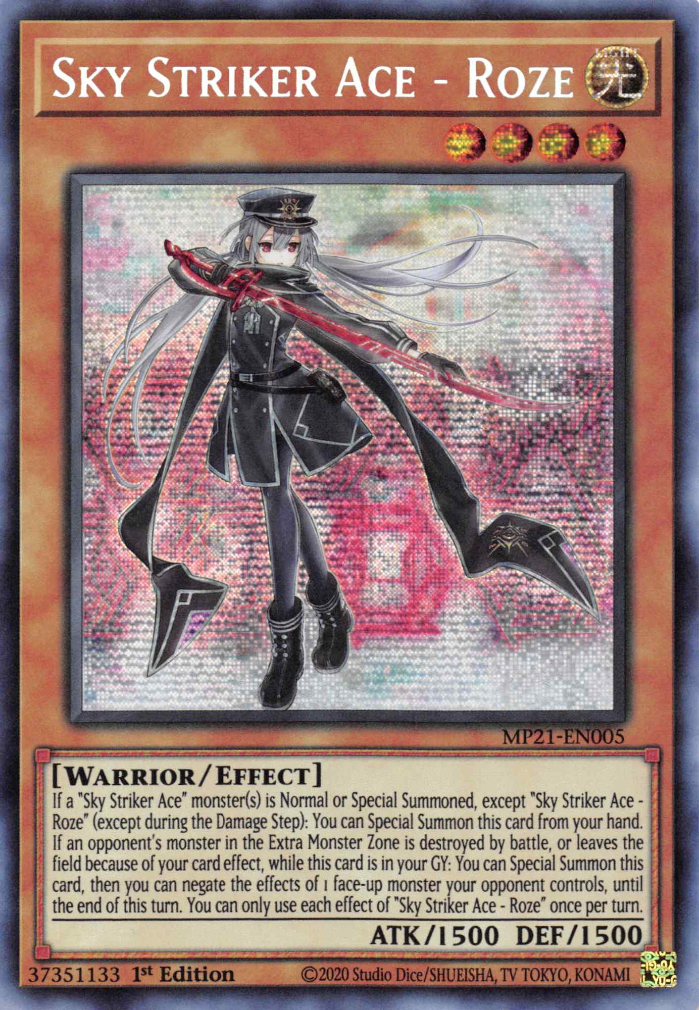 Sky Striker Ace - Roze [MP21-EN005] Prismatic Secret Rare | Gear Gaming Bentonville