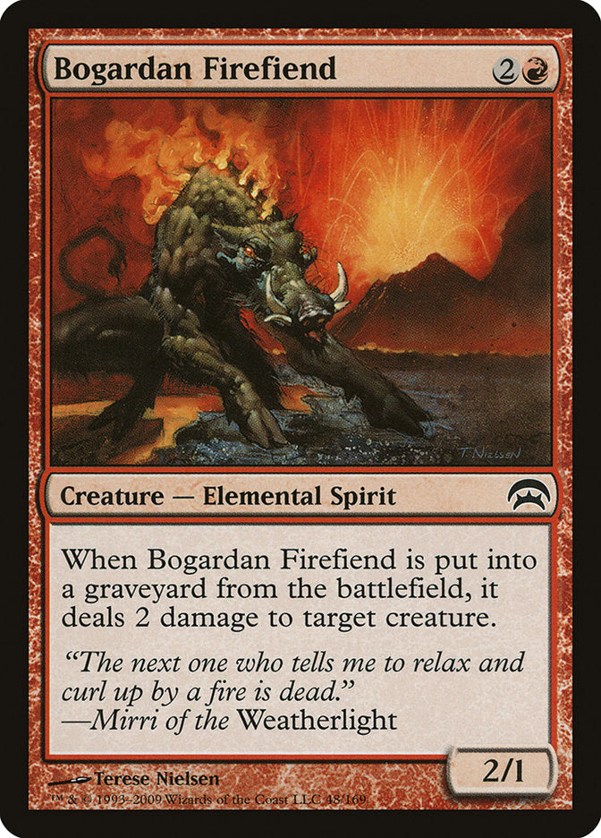 Bogardan Firefiend [Planechase] | Gear Gaming Bentonville