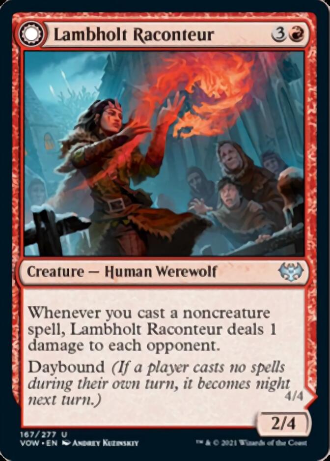 Lambholt Raconteur // Lambholt Ravager [Innistrad: Crimson Vow] | Gear Gaming Bentonville