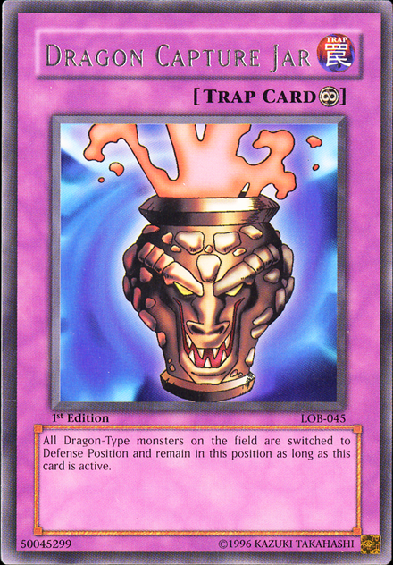 Dragon Capture Jar [LOB-045] Rare | Gear Gaming Bentonville