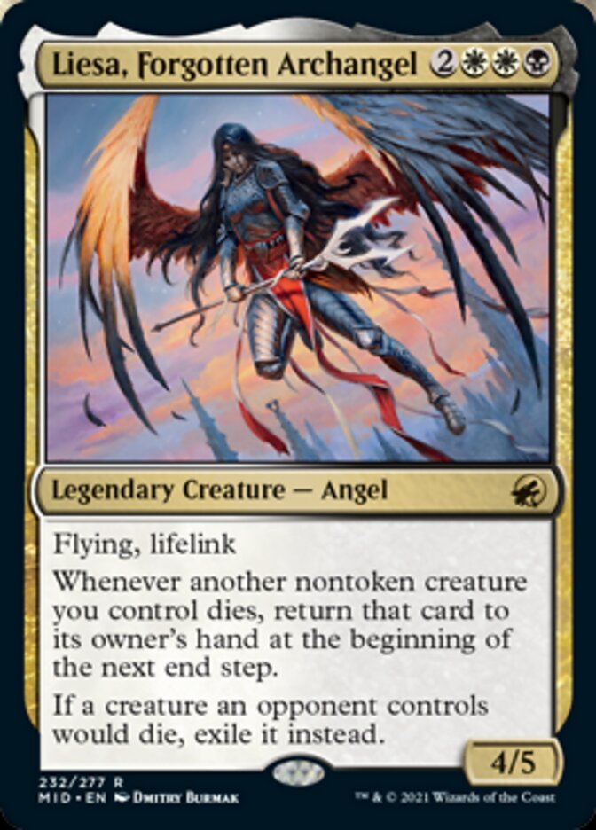 Liesa, Forgotten Archangel [Innistrad: Midnight Hunt] | Gear Gaming Bentonville