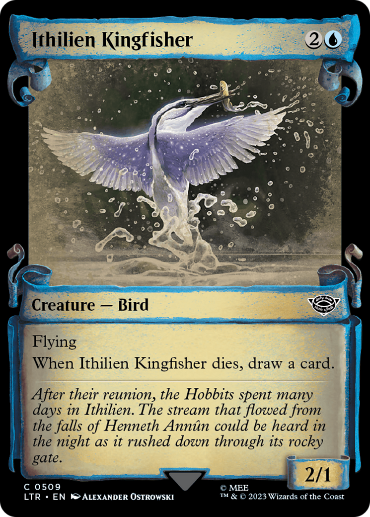 Ithilien Kingfisher [The Lord of the Rings: Tales of Middle-Earth Showcase Scrolls] | Gear Gaming Bentonville