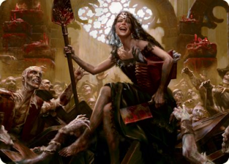Gisa, Glorious Resurrector Art Card [Innistrad: Midnight Hunt Art Series] | Gear Gaming Bentonville